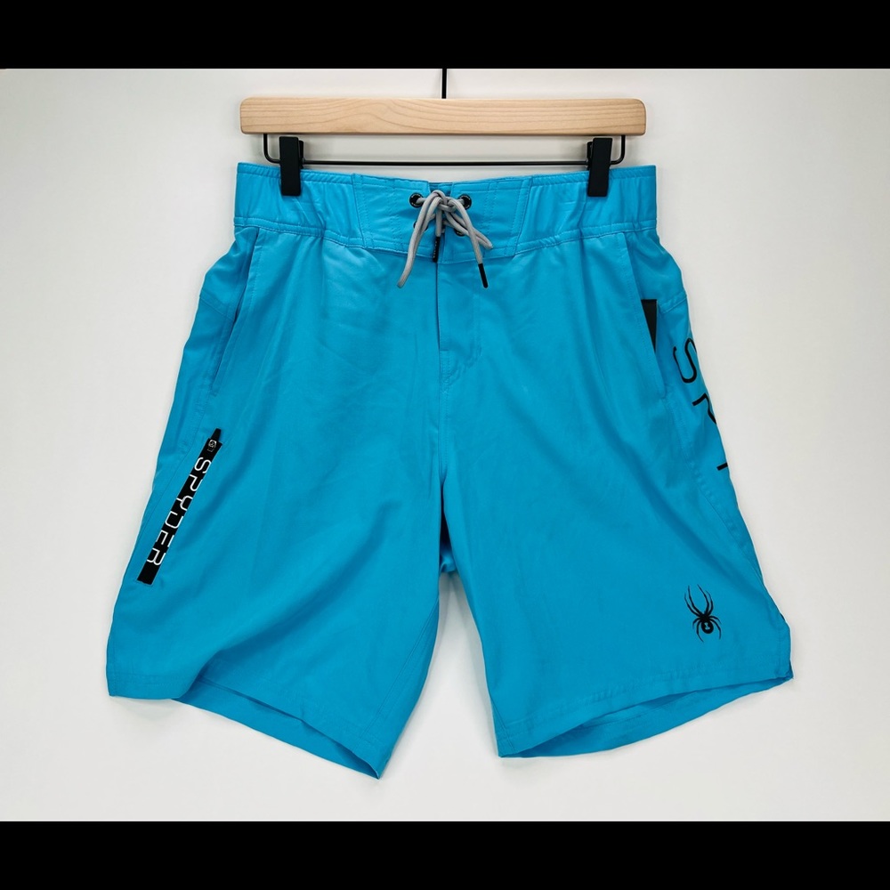 SPYDER LASER CUT BREATHABLE QUICK DRY MESH BOARD SHORTS